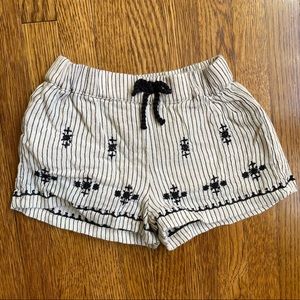 zara girls shorts